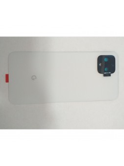 Tapa trasera o tapa bateria blanca para Google Pixel 4 G020I