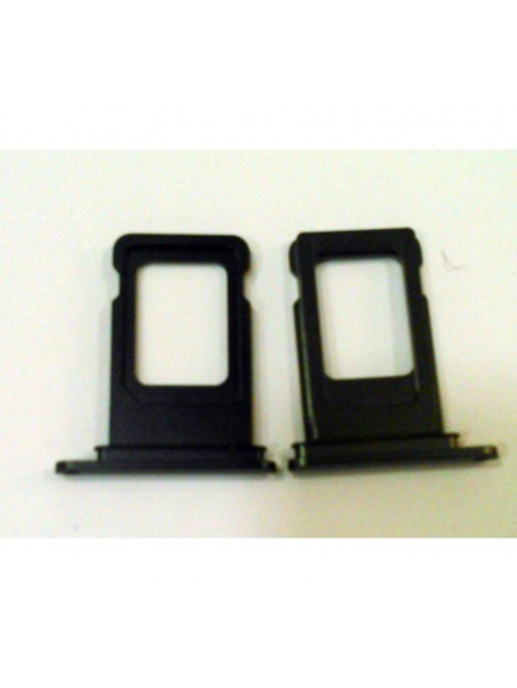 Soporte o bandeja SIM negro para IPhone 11 A2111 A2221