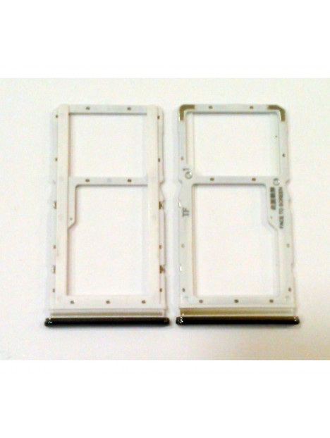 Soporte o bandeja sim gris para Xiaomi Redmi note 8 Pro M1906G7G