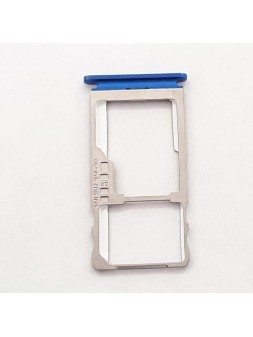 Soporte o bandeja sim azul para Oukitel C21 calidad premium