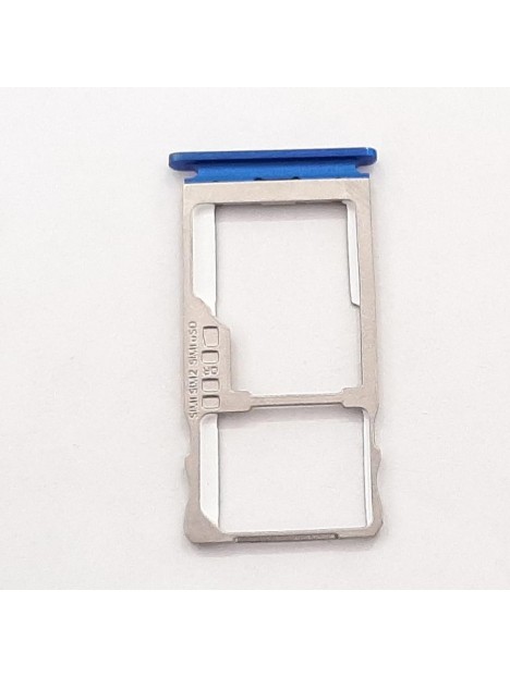 Soporte o bandeja sim azul para Oukitel C21 calidad premium