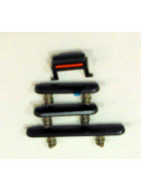 Set 4 botones negro para IPhone 11 Pro Max A2161 A2218