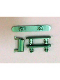 Set 4 botones verde para IPhone 11 A2111 A2221