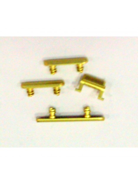 Set 4 botones amarillo para IPhone 11 A2111