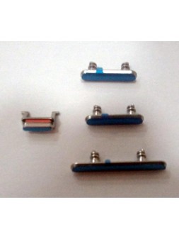 Set 4 botones blanco para IPhone 11 A2111 A2221