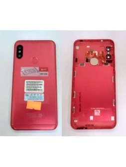 Tapa trasera o tapa bateria roja para Xiaomi Redmi 6 Pro Mi A2 Lite