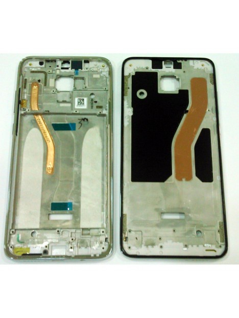 Carcasa central o marco plata para Xiaomi Redmi Note 8 Pro redmi note8 pro red rice note 8 pro red rice note8 pro g