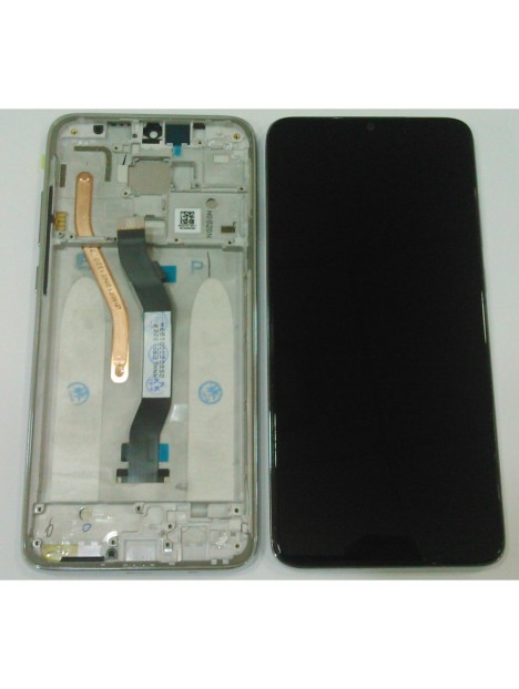 Pantalla lcd para Xiaomi Redmi Note 8 Pro mas tactil negro mas marco plata redmi note8 pro red rice note 8 pro red