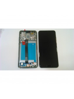Pantalla lcd para Huawei P20 mas tactil negro mas marco azul