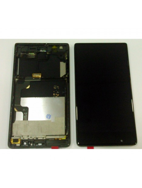 Pantalla lcd para Umidigi Crystal mas tactil negro mas marco negro