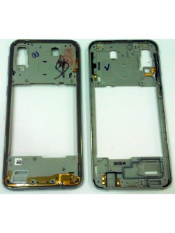 Carcasa o marco frontal blanco para Samsung Galaxy A40 A405