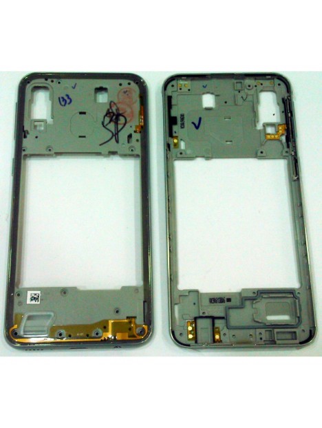 Carcasa o marco frontal blanco para Samsung Galaxy A40 A405