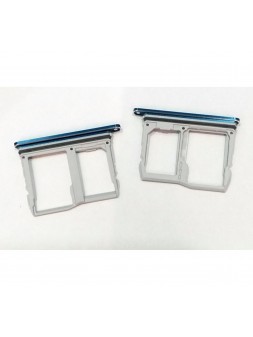 Soporte o bandeja sim azul para LG G8 Thinq G8S Thinq LMG810 LM-G820N G820N LM-G820QM G820QM LM-G820V G820V