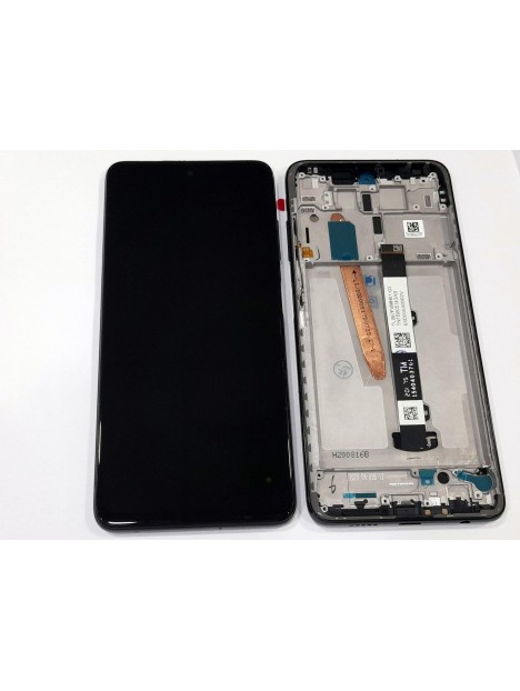 Pantalla LCD para Xiaomi POCO X3 mas tactil negro mas marco negro calidad premium