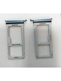 Soporte o bandeja sim gris para LG Q9