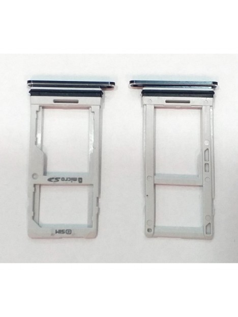 Soporte o bandeja sim negra para LG Q9