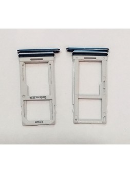 Soporte o bandeja sim azul para LG Q9