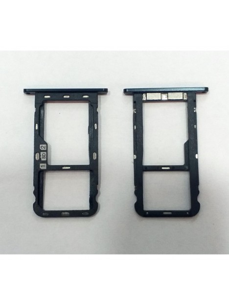 Soporte o bandeja sim negra para Asus Zenfone 5 ZE620KL