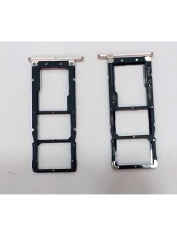 Soporte o bandeja sim dorada para Asus Zenfone 4 Max ZC520KL