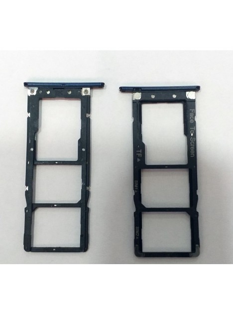 Soporte o bandeja sim negro para Asus Zenfone 4 Max ZC520KL