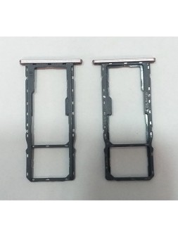 Soporte o bandeja sim rosa para Asus Zenfone Max M1 ZB555KL