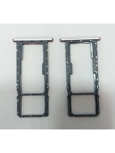 Soporte o bandeja sim rosa para Asus Zenfone Max M1 ZB555KL