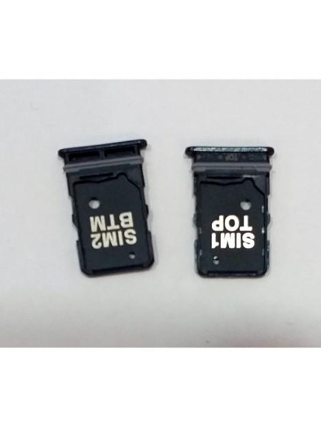 Soporte o bandeja sim negra para Samsung Galaxy A80 A805F SM-A805F