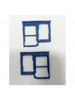 Soporte o bandeja sim azul claro para Samsung Galaxy A40 A405 A405FD A405FN SM-A405FD SM-A405FN