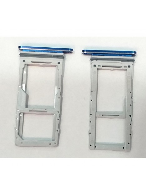 Soporte o bandeja dual sim azul para Samsung Galaxy Note 10+ Note 10 plus Note10+ note 10plus note10plus SM-N975F S
