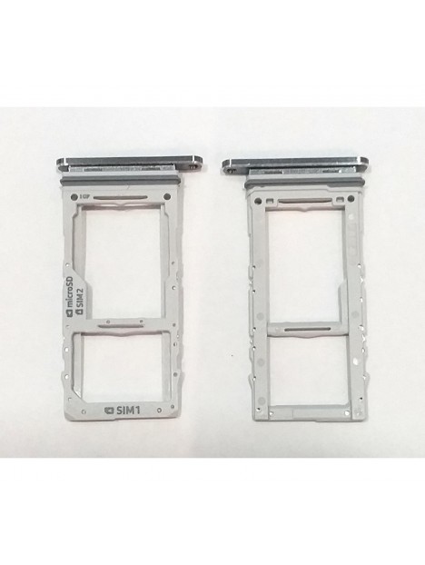 Soporte o bandeja dual sim gris para Samsung Galaxy Note 10+ Note 10 plus Note10+ note 10plus note10plus SM-N975F S