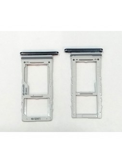 Soporte o bandeja dual sim negro para Samsung Galaxy Note 10+ Note 10 plus Note10+ note 10plus note10plus SM-N975F