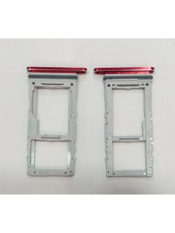 Soporte o bandeja dual sim roja para Samsung Galaxy Note 10+ Note 10 plus Note10+ note 10plus note10plus SM-N975F S