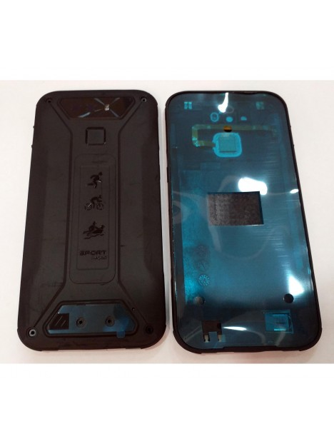 Tapa trasera o tapa bateria negra para Cubot Quest Lite 2019