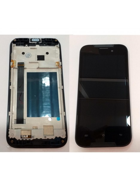 Pantalla lcd para Cubot Quest Lite 2019 mas tactil negro mas marco negro