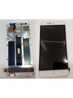 Pantalla lcd para ZTE A310 mas tactil blanco mas marco blanco