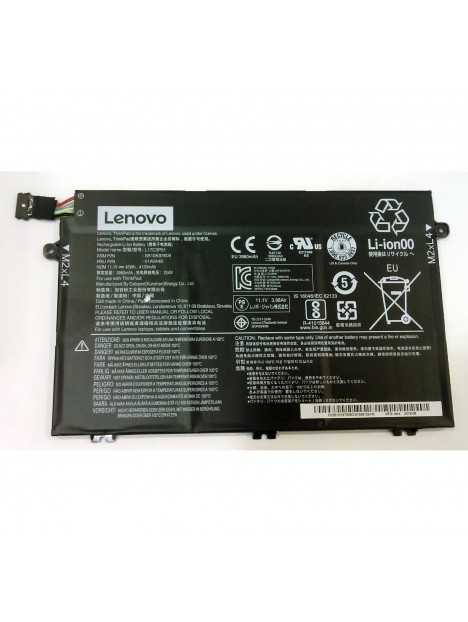 Batería Premium para Lenovo ThinkPad E480 E485 E580 E590 L17C3P51 L17M3P51 L17M3P52 01AV448 4120mAh