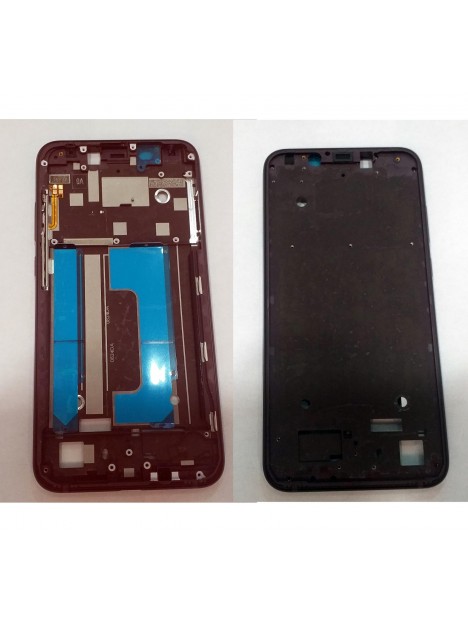 Carcasa central o marco purpura para Nokia 7.1 Plus 8.1 X7
