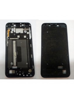 Carcasa central o marco negro para Nokia 7.1 Plus 8.1 X7