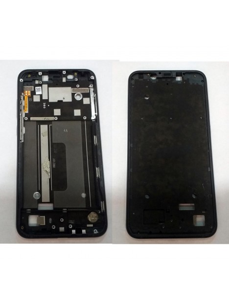 Carcasa central o marco negro para Nokia 7.1 Plus 8.1 X7