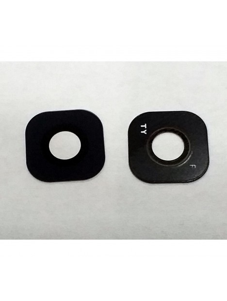 Cristal camara negro para Samsung S6 Edge G925F