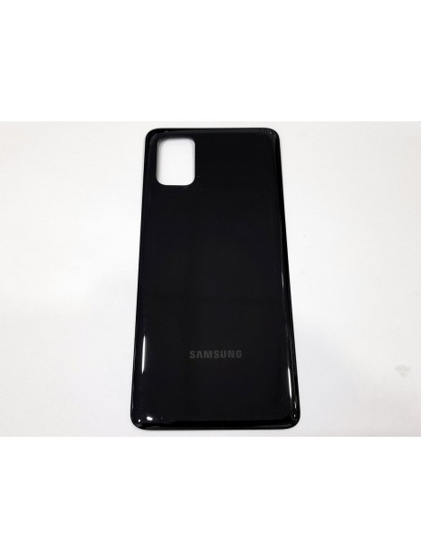 Tapa trasera o tapa bateria negra para Samsung Galaxy M51 M515F