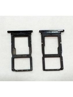 Soporte o bandeja sim negra para Huawei P Smart Z Y9 Prime 2019