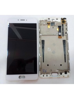 Pantalla lcd para Meizu M3 Max mas tactil blanco mas marco blanco