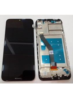 Pantalla lcd + tactil negro + marco negro Huawei Y6 Pro 2019 Y6 2019 Y6 Prime 2019 MRD-LX2 y6pro 2019