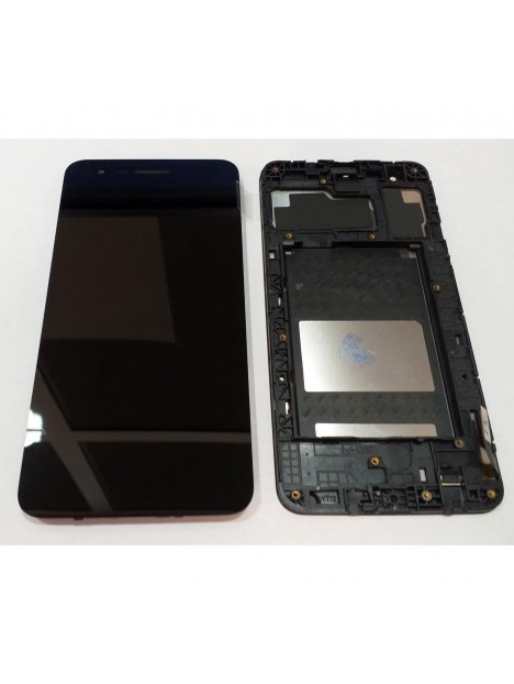 LG K8 2018 SP200 pantalla lcd + tactil negro + marco negro