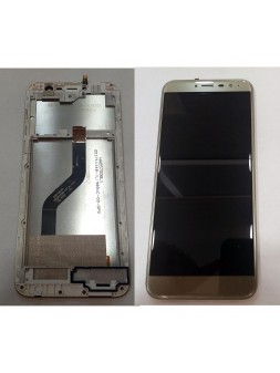 Cubot X18 pantalla lcd + tactl dorado + marco dorado