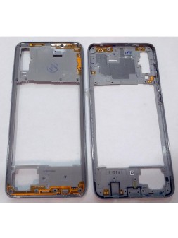 Samsung Galaxy A70 A705 carcasa central o marco plata A705FD SM-A705FD