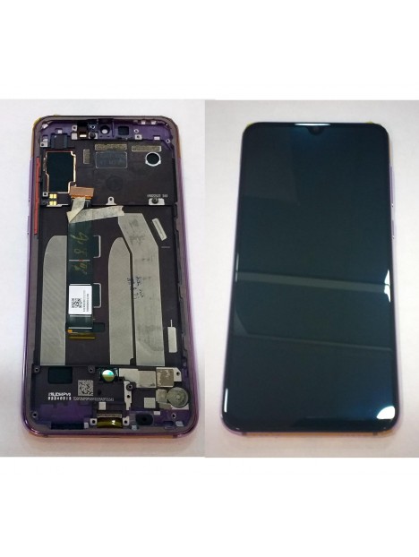 Xiaomi Mi 9 SE MI9 SE pantalla lcd + tactil negro + marco purpura premium