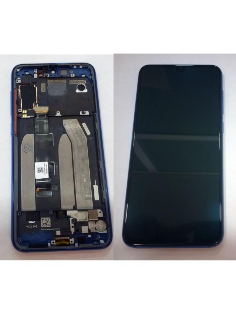 Xiaomi Mi 9 SE MI9 SE pantalla lcd + tactil negro + marco azul Premium