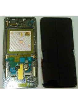 Samsung Galaxy A80 GH82-20348A A805F pantalla lcd + táctil negro + marco negro premium